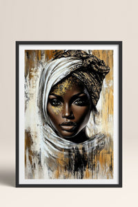 HOMEPACK Ahşap Çerçeveli Tablo Çerçeveli Poster Sanatsal Modern Duvar Dekoru TK-772