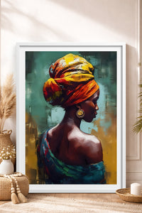 HOMEPACK Ahşap Çerçeveli Tablo Çerçeveli Poster Sanatsal Modern Duvar Dekoru TK-773