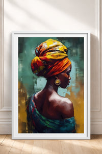 HOMEPACK Ahşap Çerçeveli Tablo Çerçeveli Poster Sanatsal Modern Duvar Dekoru TK-773