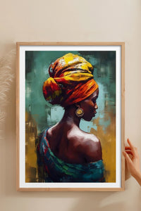 HOMEPACK Ahşap Çerçeveli Tablo Çerçeveli Poster Sanatsal Modern Duvar Dekoru TK-773