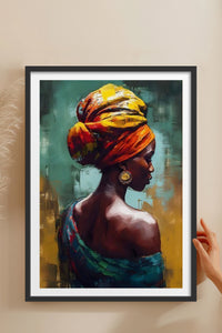 HOMEPACK Ahşap Çerçeveli Tablo Çerçeveli Poster Sanatsal Modern Duvar Dekoru TK-773