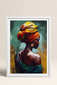 HOMEPACK Ahşap Çerçeveli Tablo Çerçeveli Poster Sanatsal Modern Duvar Dekoru TK-773