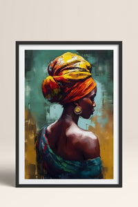 HOMEPACK Ahşap Çerçeveli Tablo Çerçeveli Poster Sanatsal Modern Duvar Dekoru TK-773