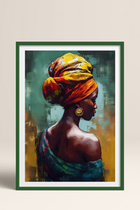 HOMEPACK Ahşap Çerçeveli Tablo Çerçeveli Poster Sanatsal Modern Duvar Dekoru TK-773