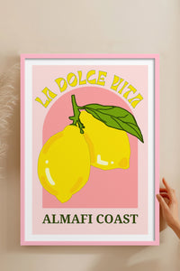 HOMEPACK Ahşap Çerçeveli Tablo Çerçeveli Poster Sanatsal Modern Duvar Dekoru TK-774
