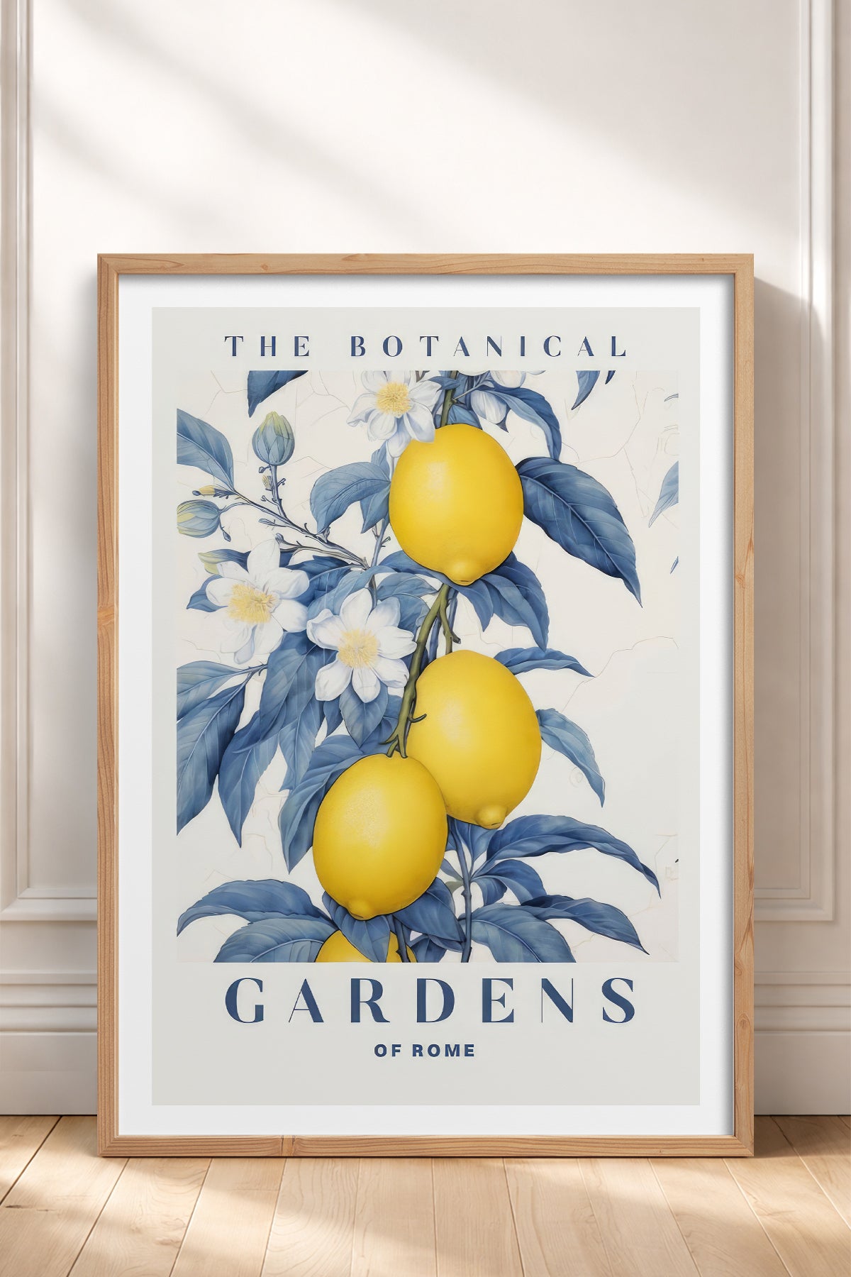 HOMEPACK Ahşap Çerçeveli Tablo Çerçeveli Poster Sanatsal Modern Duvar Dekoru TK-775