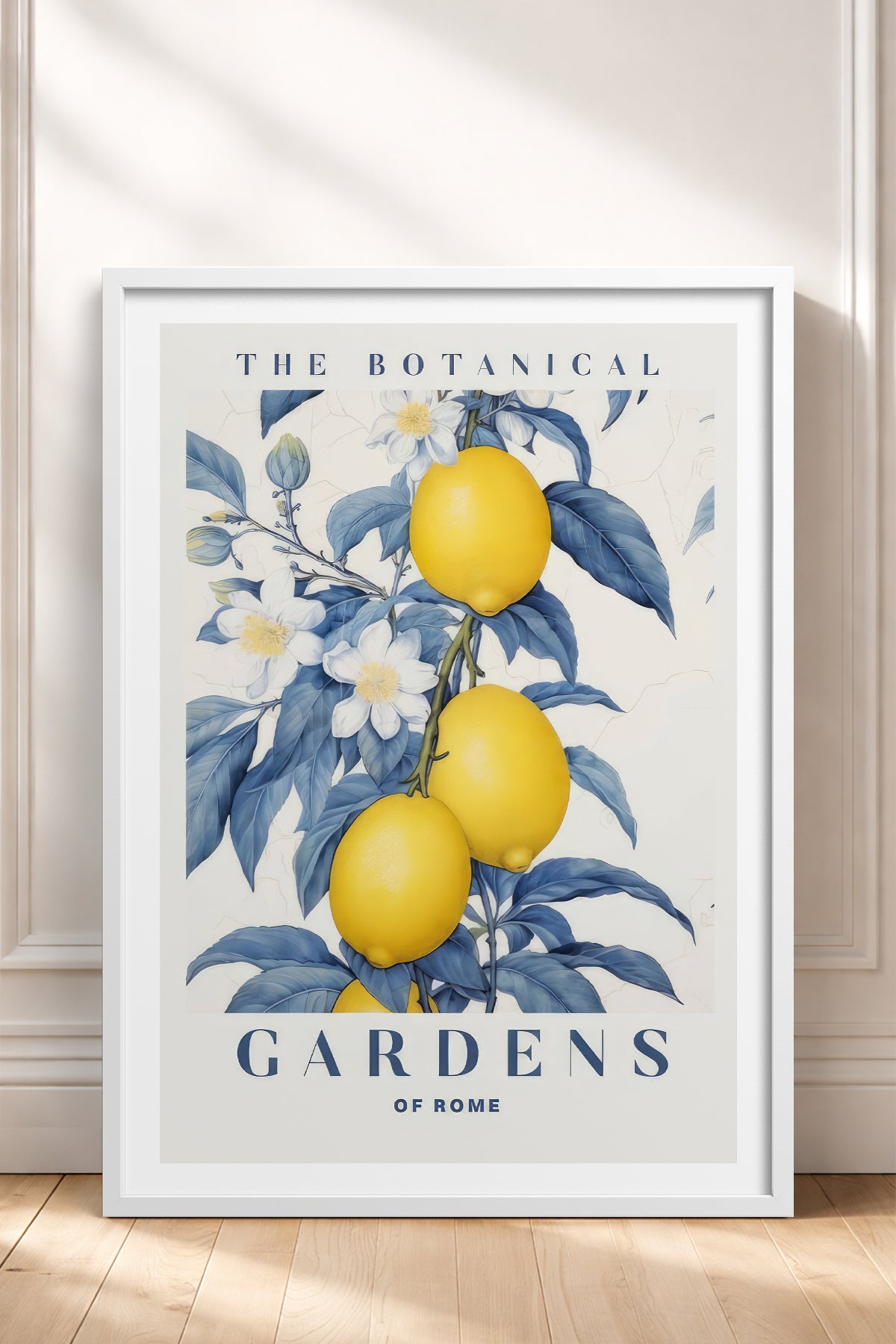 HOMEPACK Ahşap Çerçeveli Tablo Çerçeveli Poster Sanatsal Modern Duvar Dekoru TK-775