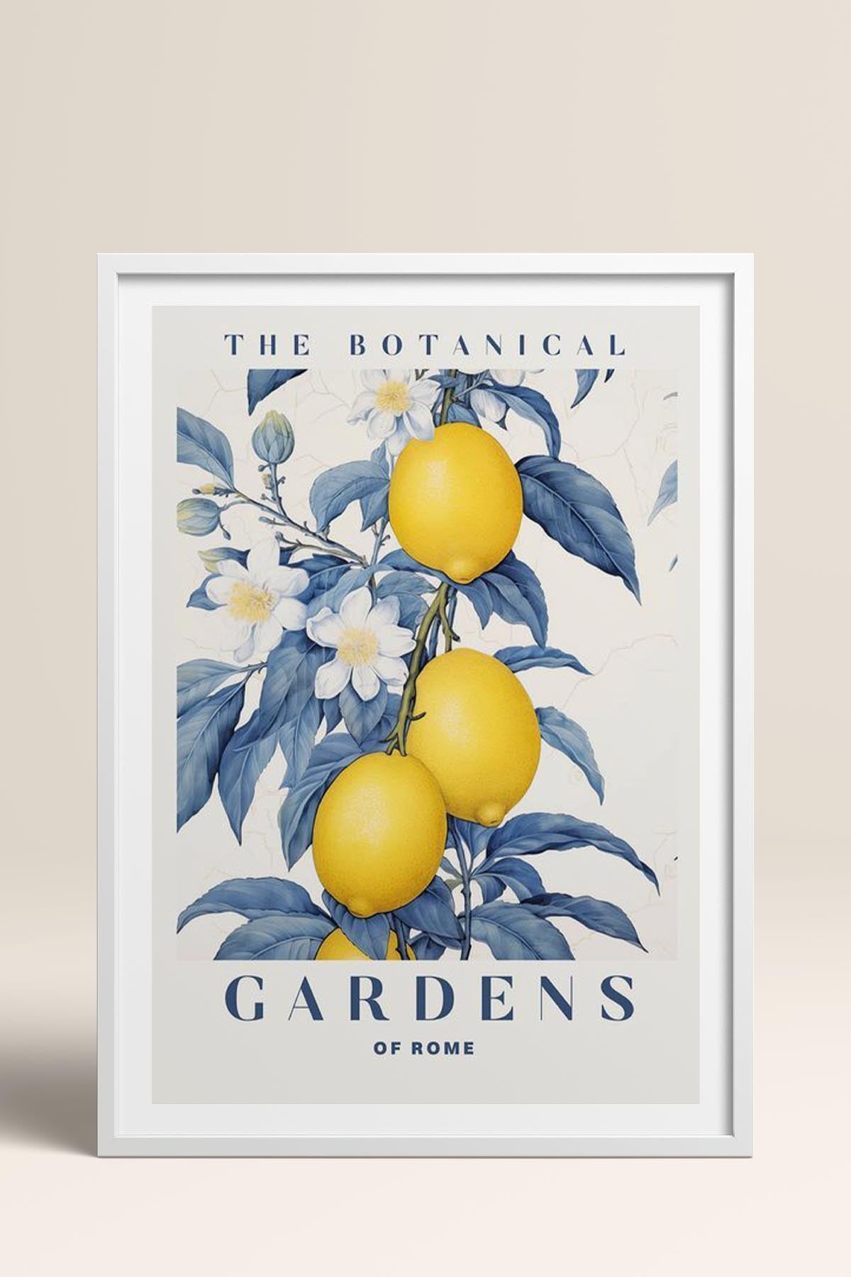 HOMEPACK Ahşap Çerçeveli Tablo Çerçeveli Poster Sanatsal Modern Duvar Dekoru TK-775