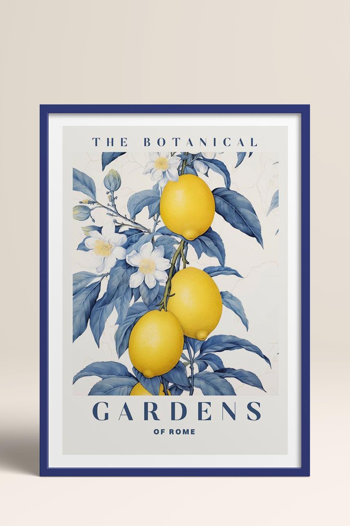 HOMEPACK Ahşap Çerçeveli Tablo Çerçeveli Poster Sanatsal Modern Duvar Dekoru TK-775