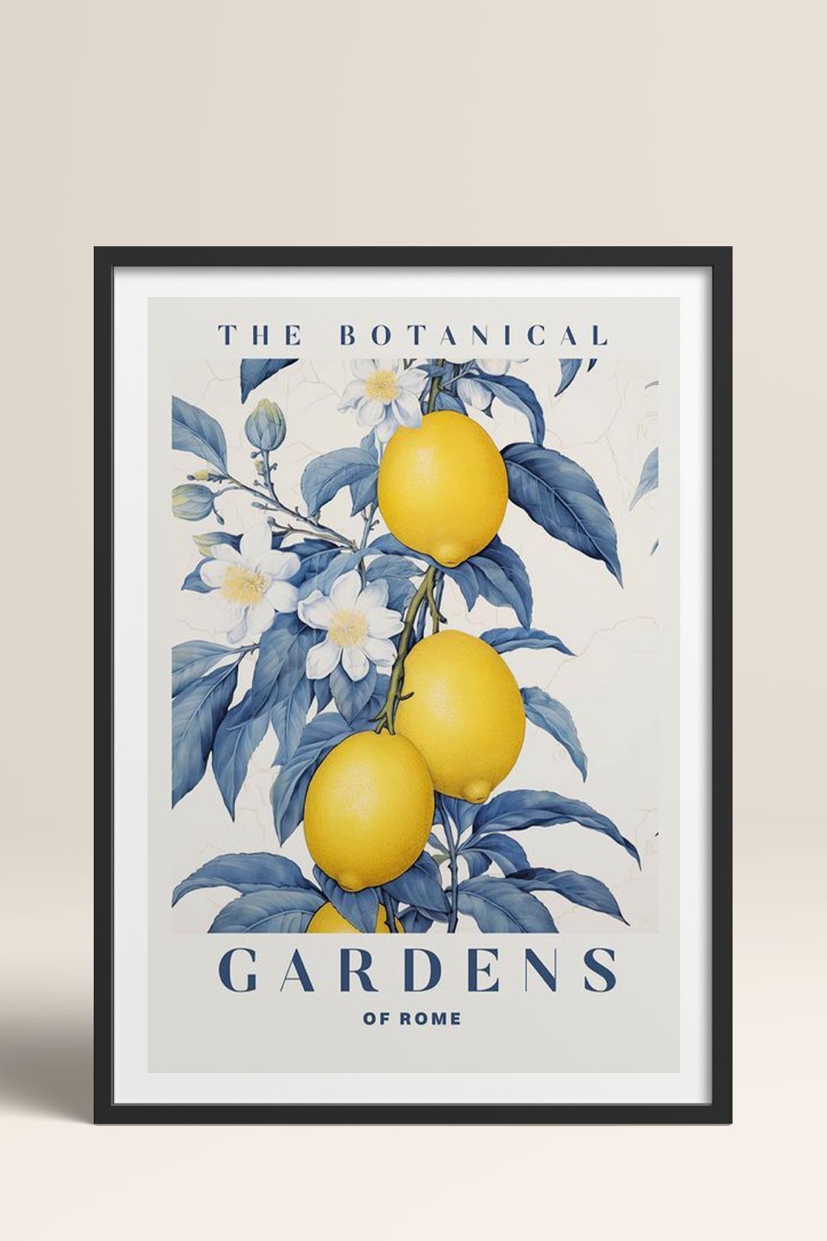HOMEPACK Ahşap Çerçeveli Tablo Çerçeveli Poster Sanatsal Modern Duvar Dekoru TK-775