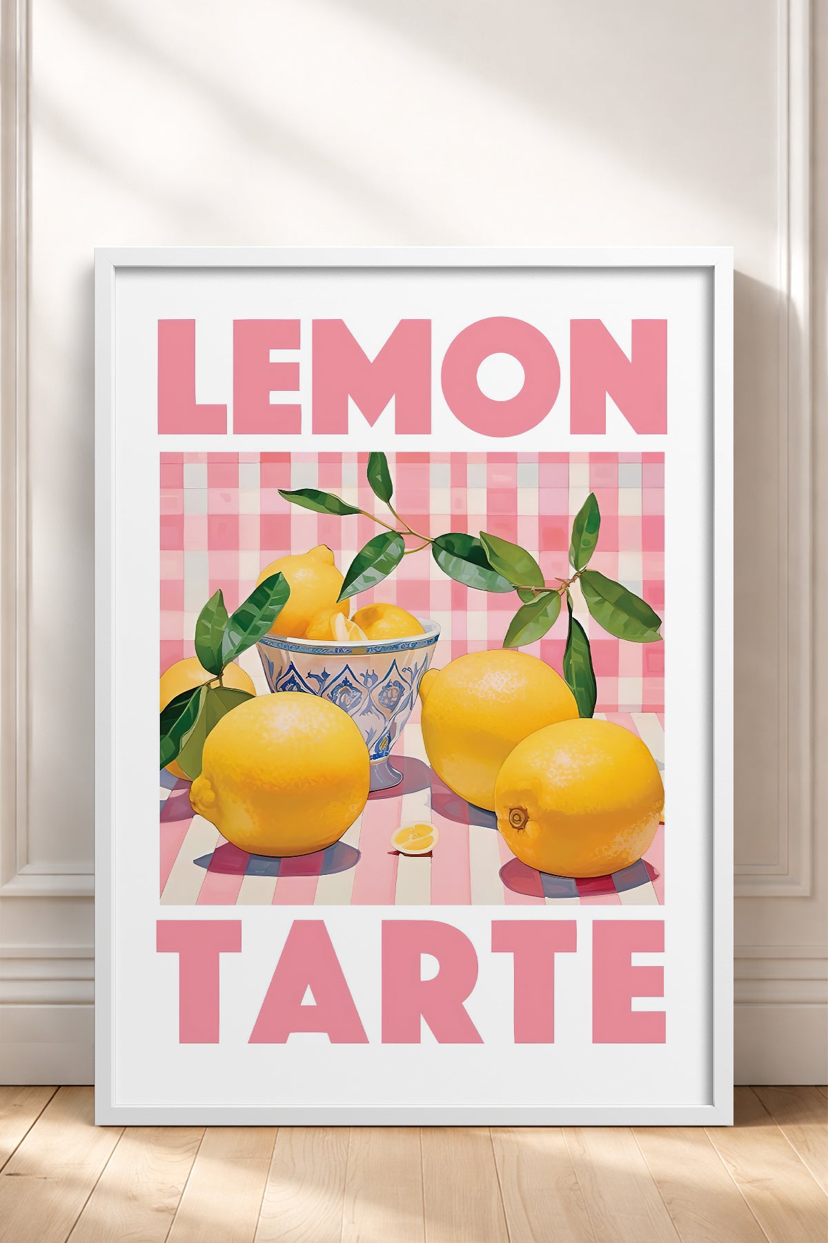 HOMEPACK Ahşap Çerçeveli Tablo Çerçeveli Poster Sanatsal Modern Duvar Dekoru TK-777