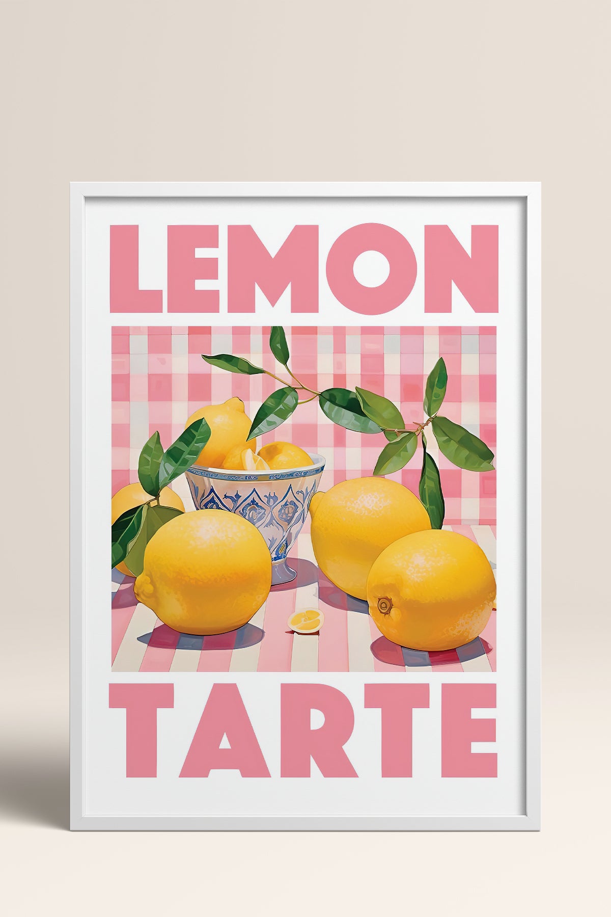 HOMEPACK Ahşap Çerçeveli Tablo Çerçeveli Poster Sanatsal Modern Duvar Dekoru TK-777