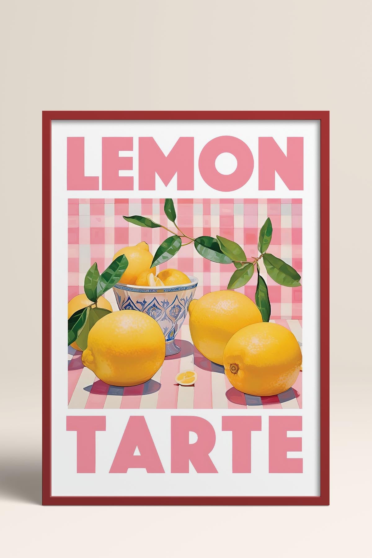 HOMEPACK Ahşap Çerçeveli Tablo Çerçeveli Poster Sanatsal Modern Duvar Dekoru TK-777