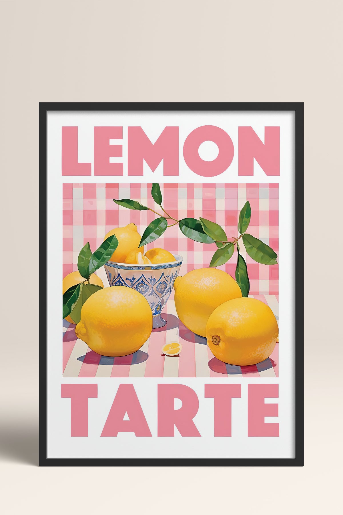 HOMEPACK Ahşap Çerçeveli Tablo Çerçeveli Poster Sanatsal Modern Duvar Dekoru TK-777