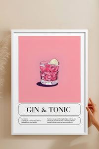 HOMEPACK Ahşap Çerçeveli Tablo Çerçeveli Poster Sanatsal Modern Duvar Dekoru TK-778