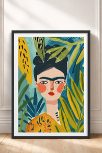 HOMEPACK Ahşap Çerçeveli Tablo Çerçeveli Poster Sanatsal Modern Duvar Dekoru TK-783