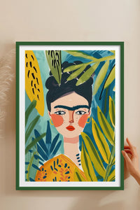 HOMEPACK Ahşap Çerçeveli Tablo Çerçeveli Poster Sanatsal Modern Duvar Dekoru TK-783