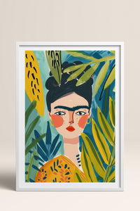 HOMEPACK Ahşap Çerçeveli Tablo Çerçeveli Poster Sanatsal Modern Duvar Dekoru TK-783