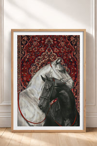 HOMEPACK Ahşap Çerçeveli Tablo Çerçeveli Poster Sanatsal Modern Duvar Dekoru TK-789