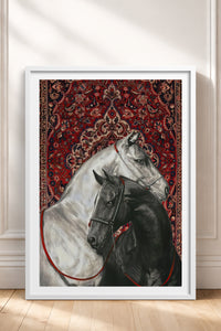 HOMEPACK Ahşap Çerçeveli Tablo Çerçeveli Poster Sanatsal Modern Duvar Dekoru TK-789