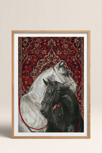 HOMEPACK Ahşap Çerçeveli Tablo Çerçeveli Poster Sanatsal Modern Duvar Dekoru TK-789