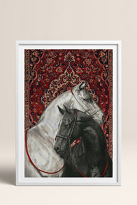 HOMEPACK Ahşap Çerçeveli Tablo Çerçeveli Poster Sanatsal Modern Duvar Dekoru TK-789