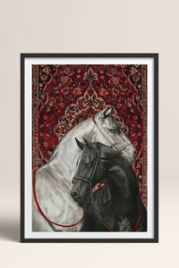 HOMEPACK Ahşap Çerçeveli Tablo Çerçeveli Poster Sanatsal Modern Duvar Dekoru TK-789