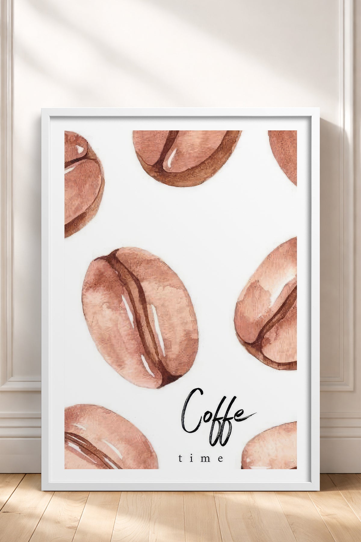 HOMEPACK Ahşap Çerçeveli Tablo Çerçeveli Poster Sanatsal Modern Duvar Dekoru TK-791