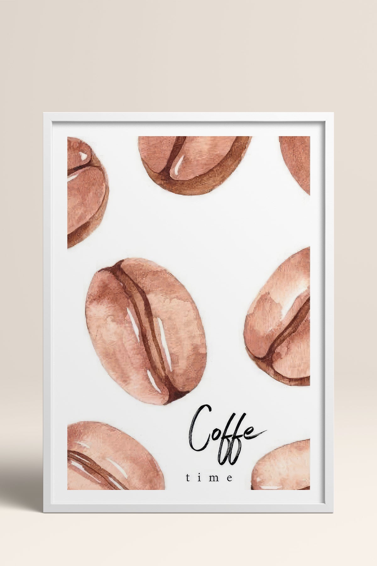 HOMEPACK Ahşap Çerçeveli Tablo Çerçeveli Poster Sanatsal Modern Duvar Dekoru TK-791