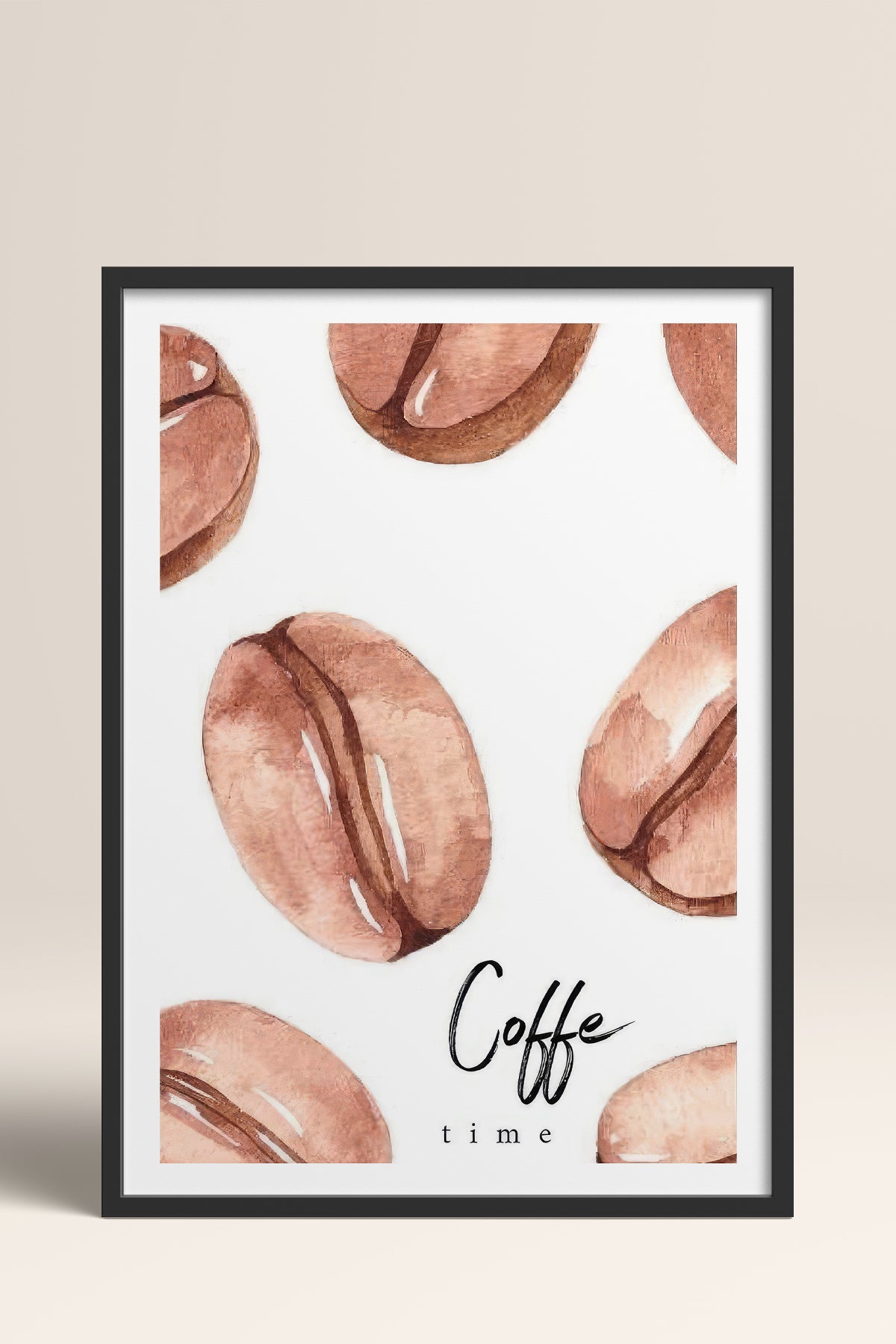 HOMEPACK Ahşap Çerçeveli Tablo Çerçeveli Poster Sanatsal Modern Duvar Dekoru TK-791