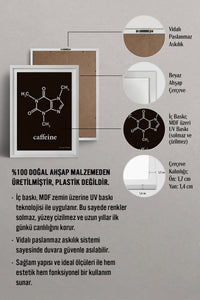 HOMEPACK Ahşap Çerçeveli Tablo Çerçeveli Poster Sanatsal Modern Duvar Dekoru TK-795