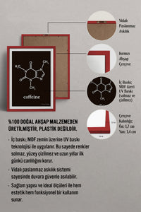 HOMEPACK Ahşap Çerçeveli Tablo Çerçeveli Poster Sanatsal Modern Duvar Dekoru TK-795