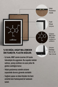 HOMEPACK Ahşap Çerçeveli Tablo Çerçeveli Poster Sanatsal Modern Duvar Dekoru TK-795