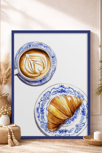 HOMEPACK Ahşap Çerçeveli Tablo Çerçeveli Poster Sanatsal Modern Duvar Dekoru TK-796