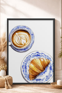 HOMEPACK Ahşap Çerçeveli Tablo Çerçeveli Poster Sanatsal Modern Duvar Dekoru TK-796