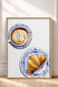 HOMEPACK Ahşap Çerçeveli Tablo Çerçeveli Poster Sanatsal Modern Duvar Dekoru TK-796