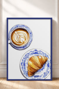 HOMEPACK Ahşap Çerçeveli Tablo Çerçeveli Poster Sanatsal Modern Duvar Dekoru TK-796