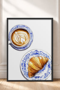 HOMEPACK Ahşap Çerçeveli Tablo Çerçeveli Poster Sanatsal Modern Duvar Dekoru TK-796