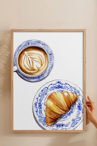 HOMEPACK Ahşap Çerçeveli Tablo Çerçeveli Poster Sanatsal Modern Duvar Dekoru TK-796