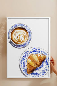 HOMEPACK Ahşap Çerçeveli Tablo Çerçeveli Poster Sanatsal Modern Duvar Dekoru TK-796