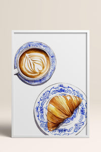 HOMEPACK Ahşap Çerçeveli Tablo Çerçeveli Poster Sanatsal Modern Duvar Dekoru TK-796