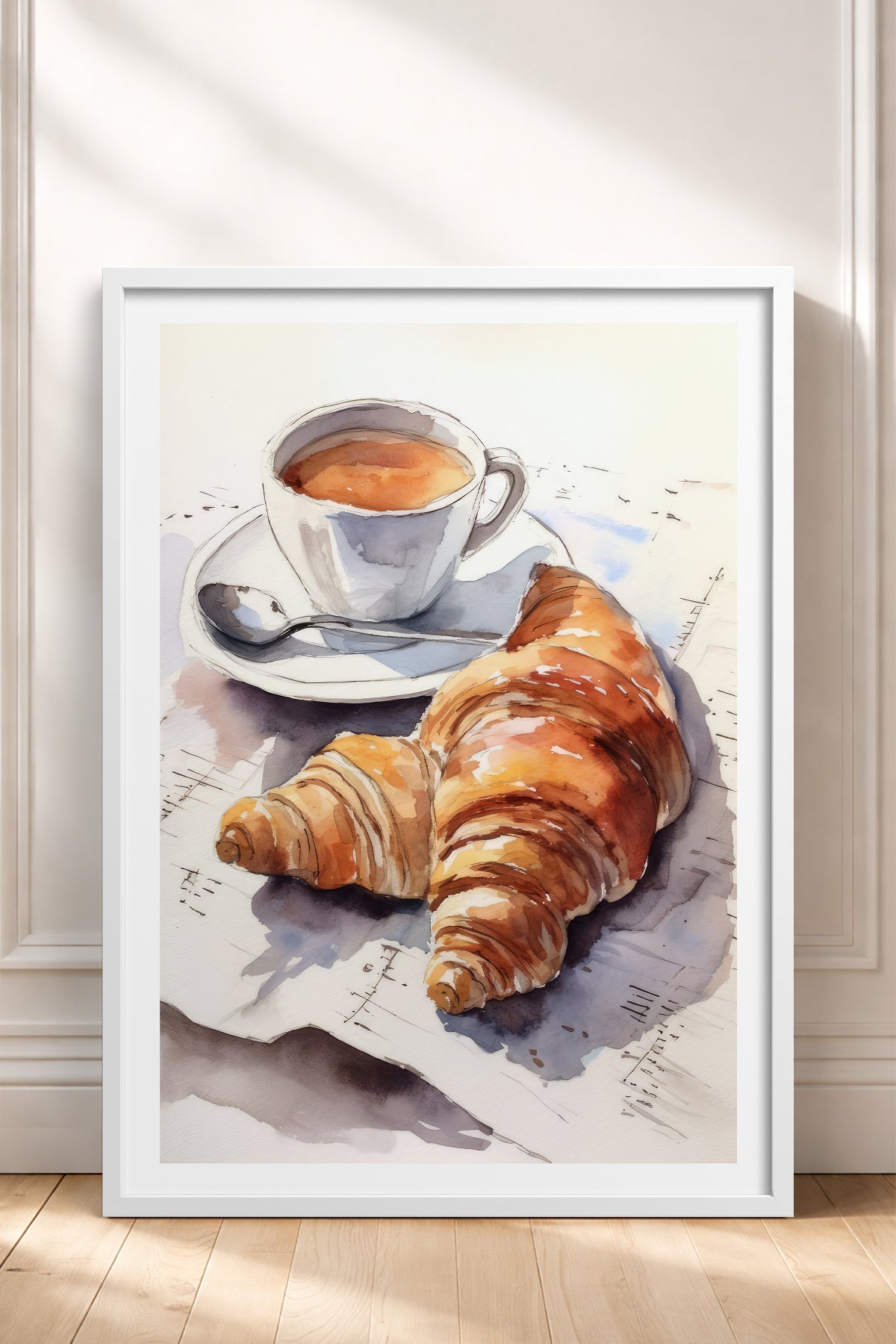 HOMEPACK Ahşap Çerçeveli Tablo Çerçeveli Poster Sanatsal Modern Duvar Dekoru TK-797