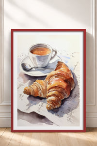 HOMEPACK Ahşap Çerçeveli Tablo Çerçeveli Poster Sanatsal Modern Duvar Dekoru TK-797