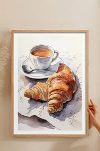 HOMEPACK Ahşap Çerçeveli Tablo Çerçeveli Poster Sanatsal Modern Duvar Dekoru TK-797