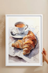 HOMEPACK Ahşap Çerçeveli Tablo Çerçeveli Poster Sanatsal Modern Duvar Dekoru TK-797