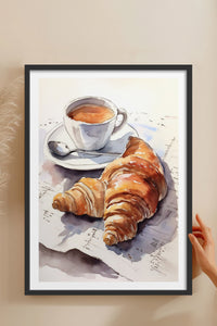 HOMEPACK Ahşap Çerçeveli Tablo Çerçeveli Poster Sanatsal Modern Duvar Dekoru TK-797