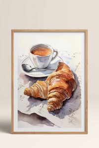 HOMEPACK Ahşap Çerçeveli Tablo Çerçeveli Poster Sanatsal Modern Duvar Dekoru TK-797