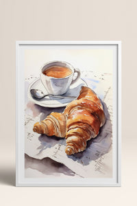HOMEPACK Ahşap Çerçeveli Tablo Çerçeveli Poster Sanatsal Modern Duvar Dekoru TK-797