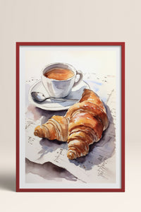 HOMEPACK Ahşap Çerçeveli Tablo Çerçeveli Poster Sanatsal Modern Duvar Dekoru TK-797