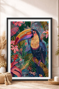 HOMEPACK Ahşap Çerçeveli Tablo Çerçeveli Poster Sanatsal Modern Duvar Dekoru TK-803